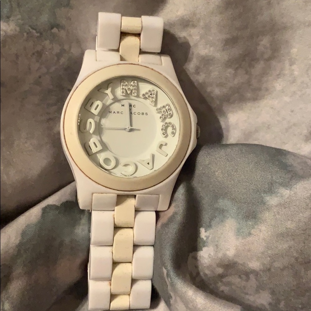 Marc Jacob’s White Watch